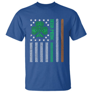 Irish Pride T Shirt Celtic Knot Ireland Flag Shamrock St. Patricks Day TS02 Royal Blue Printyourwear