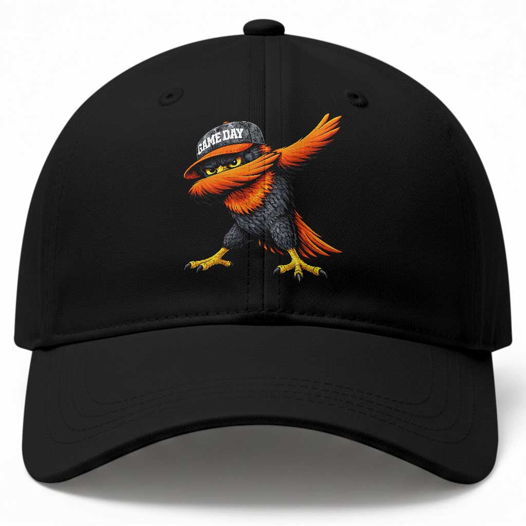 Fierce Oriole Spirit Graphic Baseball Cap Cool Game Day Sports Fan TS02 Print Your Wear