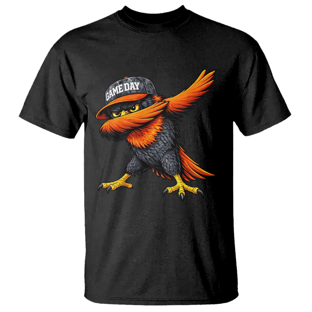 Fierce Oriole Spirit Graphic T Shirt Cool Game Day Sports Fan TS02 Black Print Your Wear