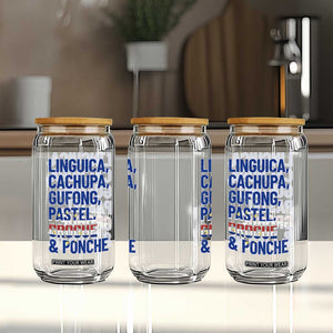 Cape Verde Traditional Food & Drinks List Glass Can Cabo Verdean Cachupa Grogue Heritage Gift TS02 Print Your Wear