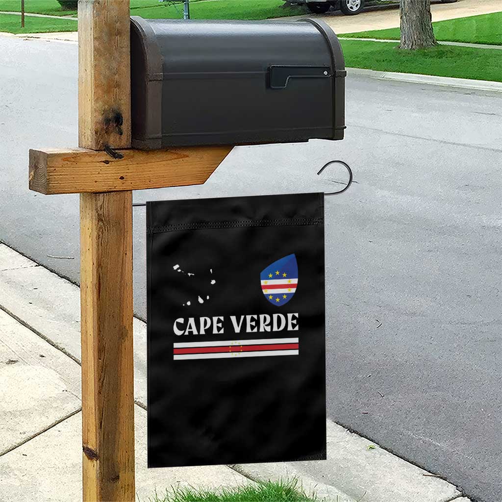 Cape Verde Country Map Shield Emblem Garden Flag Cabo Verde Roots National Pride Gift TS02 Print Your Wear