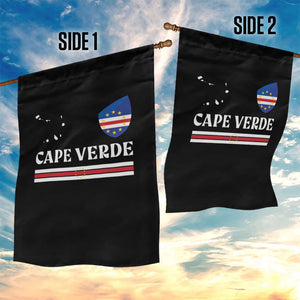 Cape Verde Country Map Shield Emblem Garden Flag Cabo Verde Roots National Pride Gift TS02 Print Your Wear