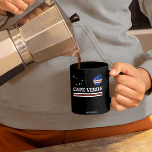 Cape Verde Country Map Shield Emblem Coffee Mug Cabo Verde Roots National Pride Gift TS02 Print Your Wear