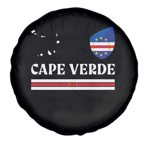 Cape Verde Country Map Shield Emblem Spare Tire Cover Cabo Verde Roots National Pride Gift TS02 Print Your Wear