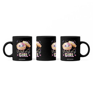 Kawaii Birthday Girl Glitter Dumpling Graphic Coffee Mug Cute Pink Bow Dim Sum Party Gift TS02 Print Your Wear