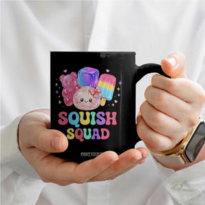 Squish Squad Kawaii Glitter Dumpling and Candy Graphic Coffee Mug Cute Gummy Bear Popsicle TS02 Print Your Wear