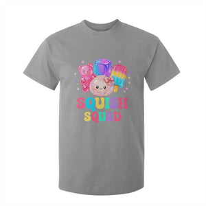 Squish Squad Kawaii Glitter Dumpling and Candy Graphic T Shirt For Kid Cute Gummy Bear Popsicle TS02 Sport Gray Print Your Wear