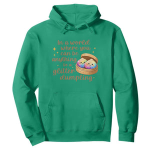 Be A Glitter Dumpling Kawaii Graphic Hoodie In A World Squish Squad Mystery Box TS02 Irish Green Print Your Wear