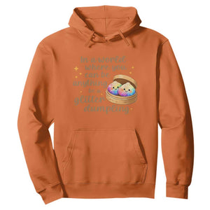 Be A Glitter Dumpling Kawaii Graphic Hoodie In A World Squish Squad Mystery Box TS02 Orange Print Your Wear