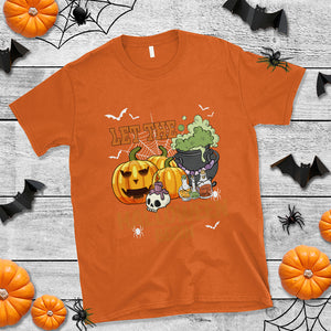 Let The Halloween Begin Scary Pumpkin Halloween Costume T Shirt TS02 Printyourwear