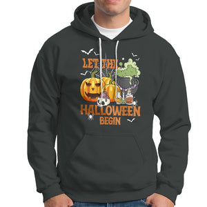 Let The Halloween Begin Scary Pumpkin Halloween Costume Hoodie TS02 Printyourwear