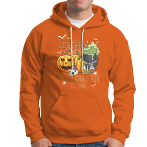 Let The Halloween Begin Scary Pumpkin Halloween Costume Hoodie TS02 Printyourwear