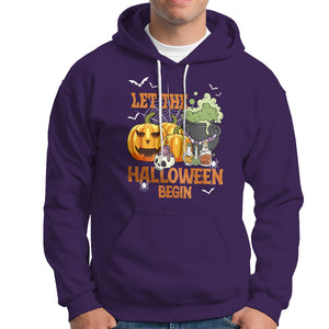 Let The Halloween Begin Scary Pumpkin Halloween Costume Hoodie TS02 Printyourwear