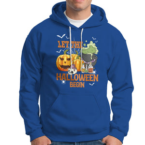 Let The Halloween Begin Scary Pumpkin Halloween Costume Hoodie TS02 Printyourwear