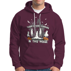 There's Some Horrors In This House Ghosts Pumpkin Halloween Hoodie TS02 Printyourwear