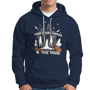 There's Some Horrors In This House Ghosts Pumpkin Halloween Hoodie TS02 Printyourwear