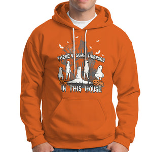 There's Some Horrors In This House Ghosts Pumpkin Halloween Hoodie TS02 Printyourwear