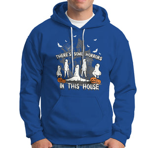 There's Some Horrors In This House Ghosts Pumpkin Halloween Hoodie TS02 Printyourwear