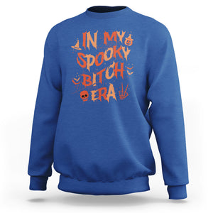 In My Spooky Bitch Era Halloween Costumes Pumpkin Season Sweatshirt TS02 Printyourwear