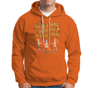 There's Some Horrors In This House Spooky Halloween Skeleton Hoodie TS02 Printyourwear