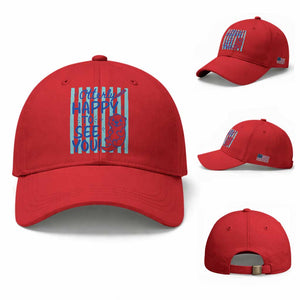 Cute Otter Pun Back To School Retro Preppy Baseball Cap Otterly Happy To See You TS02 Baseball Cap Universal Fit Red Print Your Wear