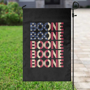 Boone Name Lover American Flag USA Stars Stripes Garden Flag TS02 Print Your Wear