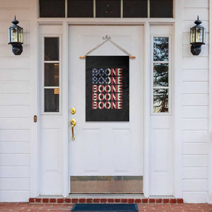 Boone Name Lover American Flag USA Stars Stripes Garden Flag TS02 Print Your Wear