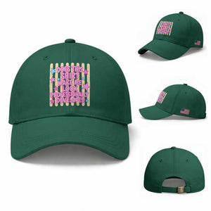Does This Shirt Make Me Look Professionally Developed Baseball Cap Y2K Retro Stars Funny Professional Development Workplace Humor TS02 Baseball Cap Universal Fit Irish Green Print Your Wear