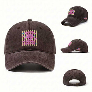 Does This Shirt Make Me Look Professionally Developed Washed Cotton Baseball Cap Y2K Retro Stars Funny Professional Development Workplace Humor TS02 Washed Cap Universal Fit Dark Brown Print Your Wear