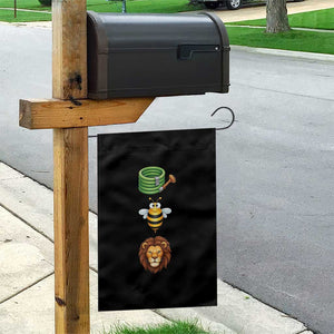 Hose Bee Lion Meme Slang Funny Sarcastic Pun Graphic Garden Flag TS02 Print Your Wear