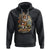 Funny Hiking Dog Hoodie Out Of Breath Hiking Society Don't Worry I'll Be There In A Minute TS02 Black Printyourwear