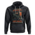 Funny Hiking Hoodie Out Of Breath Hiking Society Don't Worry I'll Be There In A Minute TS02 Black Printyourwear