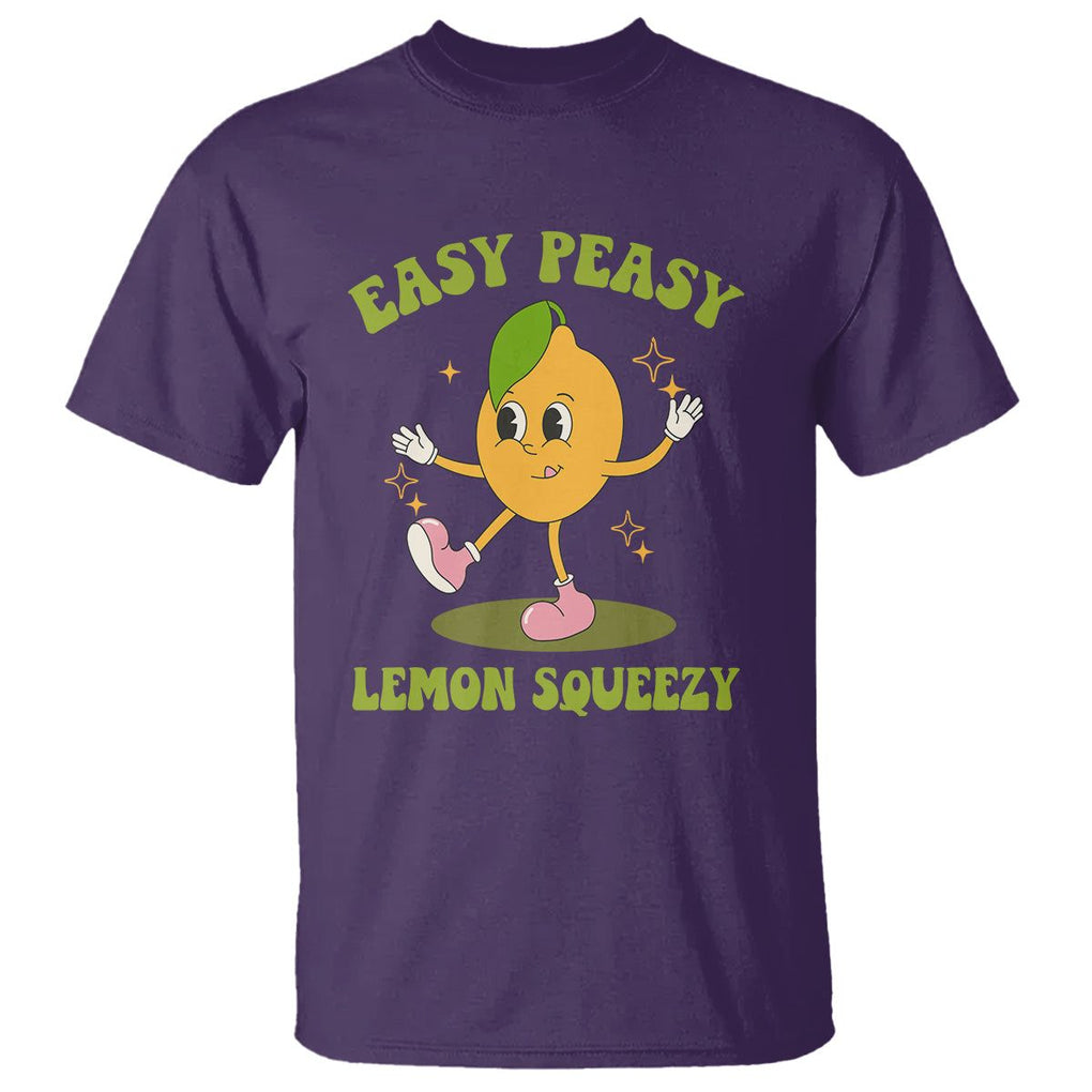 Sarcastic Quotes T Shirt Easy Peasy Lemon Squeezy Lemonade Lemon Funny ...