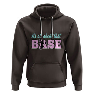 Cheerleading Hoodie All About That Base Cheerleader Cheer Girls TS02 Dark Chocolate Printyourwear