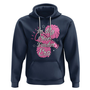 Funny Cheer Girls Hoodie In My Cheer Leader Era Pink Pom Pom Cheerleading TS02 Navy Printyourwear