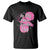 Funny Cheer Girls T Shirt In My Cheer Leader Era Pink Pom Pom Cheerleading TS02 Black Printyourwear