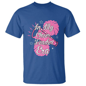 Funny Cheer Girls T Shirt In My Cheer Leader Era Pink Pom Pom Cheerleading TS02 Royal Blue Printyourwear