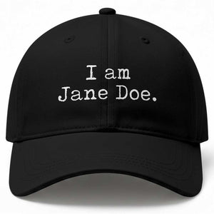 I Am Jane Doe Vintage Baseball Cap Solidarity Movement Survivor Support