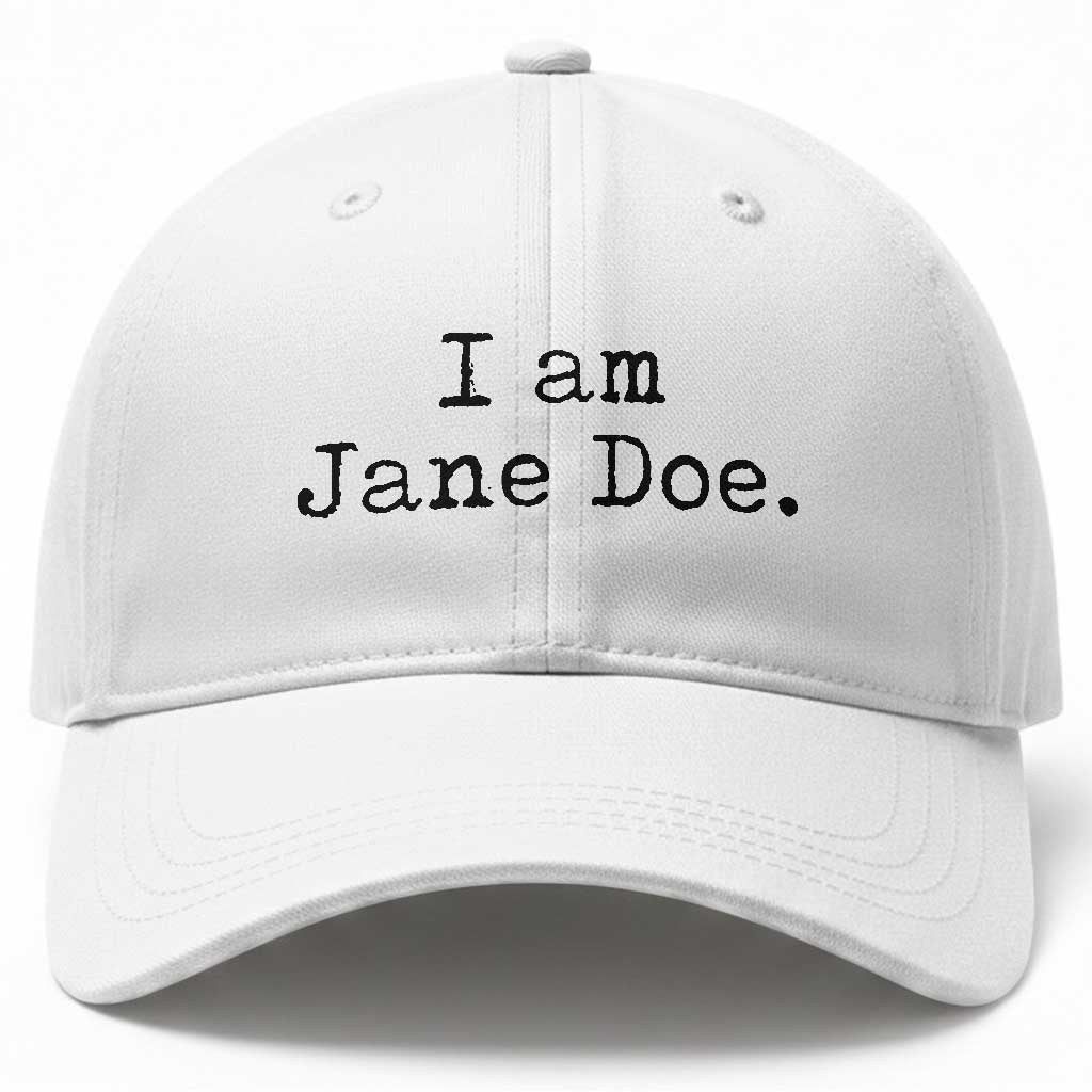 I Am Jane Doe Vintage Baseball Cap Solidarity Movement Womens Survivor Support