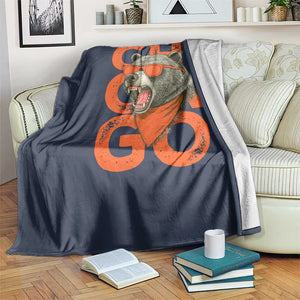 Cool Chicago Pride Br Graphic Throw Blanket TS02 Print Your Wear