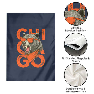 Cool Chicago Pride Br Graphic Garden Flag TS02 Print Your Wear