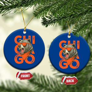 Cool Chicago Pride Br Graphic Ceramic Ornament TS02 1pc Blue Print Your Wear