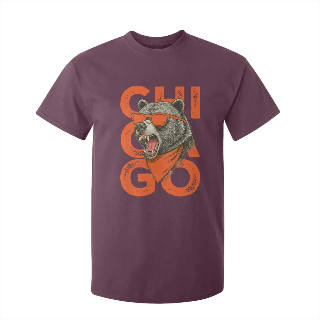 Cool Chicago Pride Br Graphic T Shirt For Kid TS02 Maroon Print Your Wear