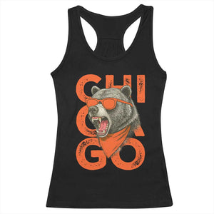 Cool Chicago Pride Br Graphic Racerback Tank Top TS02 Black Print Your Wear