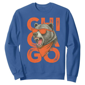 Cool Chicago Pride Br Graphic Sweatshirt TS02 Royal Blue Print Your Wear
