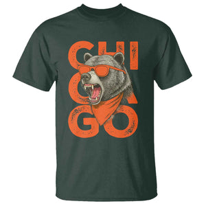 Cool Chicago Pride Br Graphic T Shirt TS02 Dark Forest Green Print Your Wear
