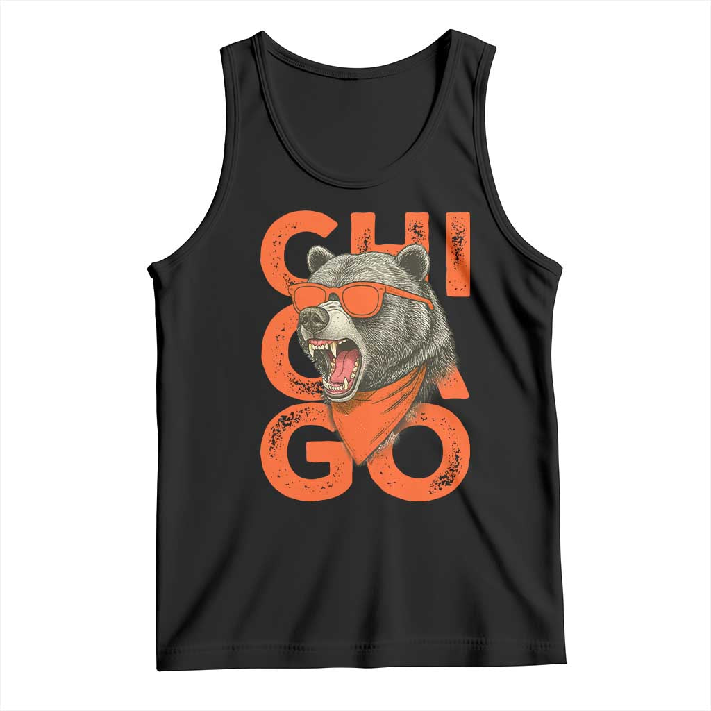 Cool Chicago Pride Br Graphic Tank Top TS02 Black Print Your Wear