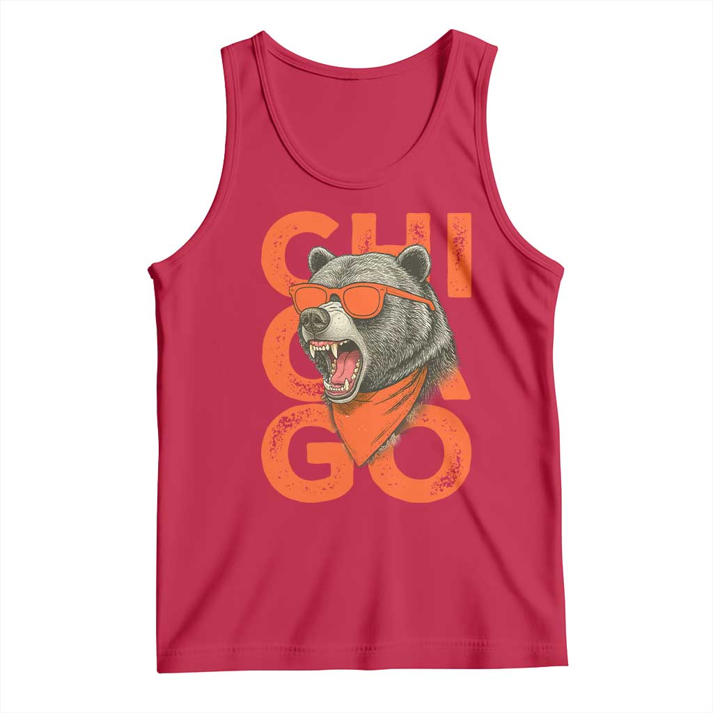 Cool Chicago Pride Br Graphic Tank Top TS02 Red Print Your Wear