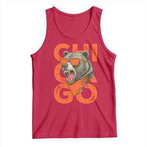 Cool Chicago Pride Br Graphic Tank Top TS02 Red Print Your Wear