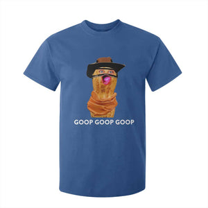 Goop Goop Goop Meme T Shirt For Kid Unhinged Cowboy Peanut Core Weirdos TS02 Royal Blue Print Your Wear